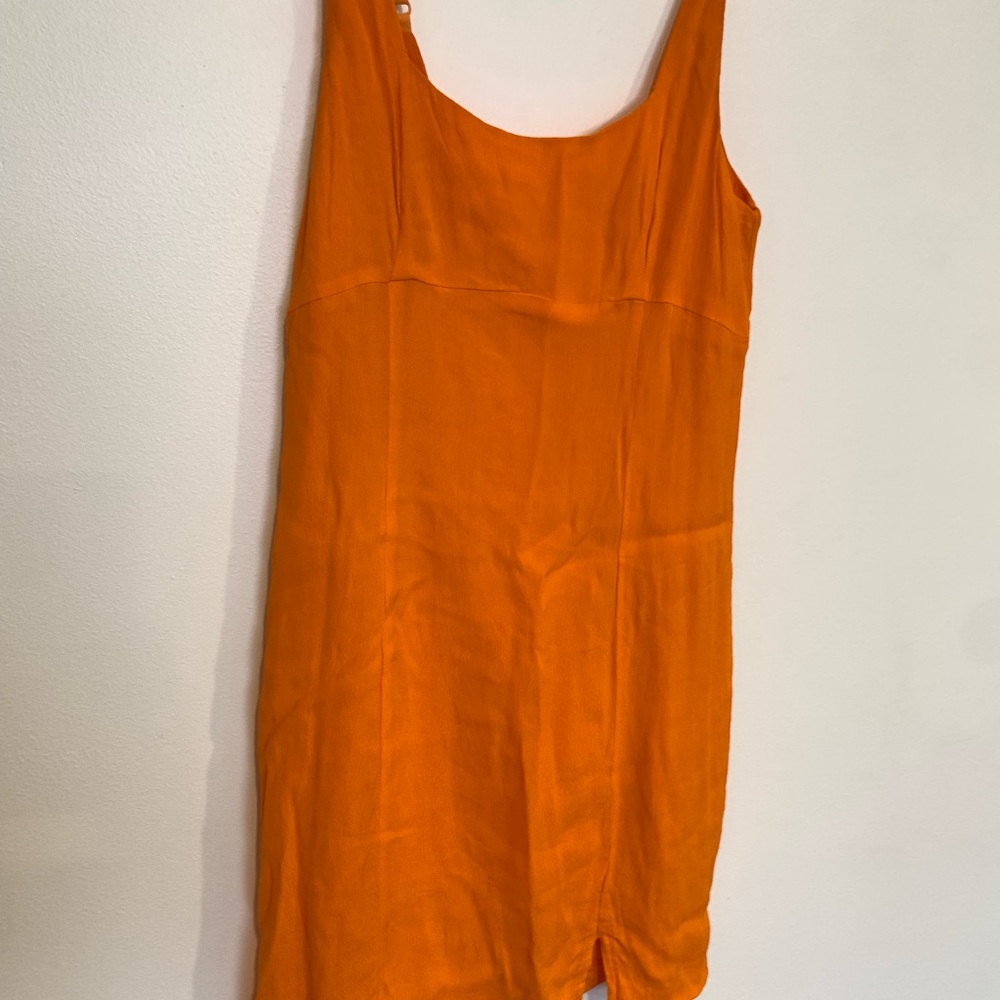 Orange Mini Dress
